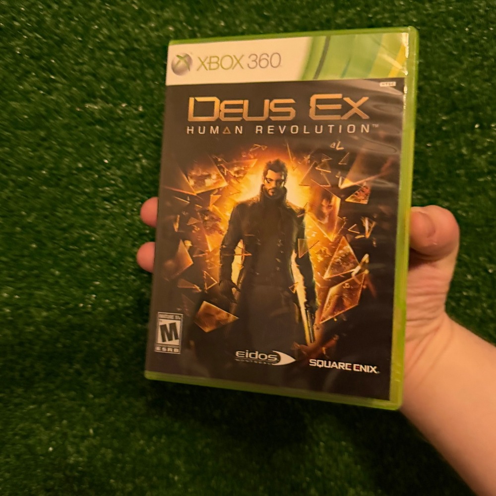 Deus Ex Human Revolution Xbox 360 2011 Complete CIB Manual Tested Working